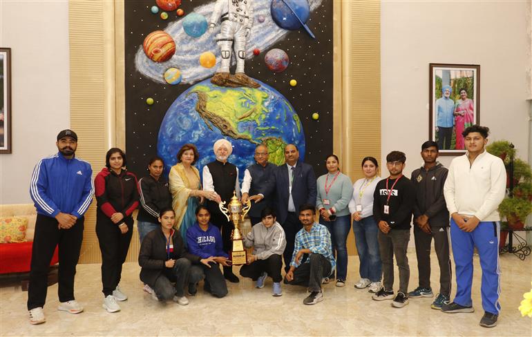 Desh Bhagat University Grappling Team Shines at All India Inter-University Grappling Championship