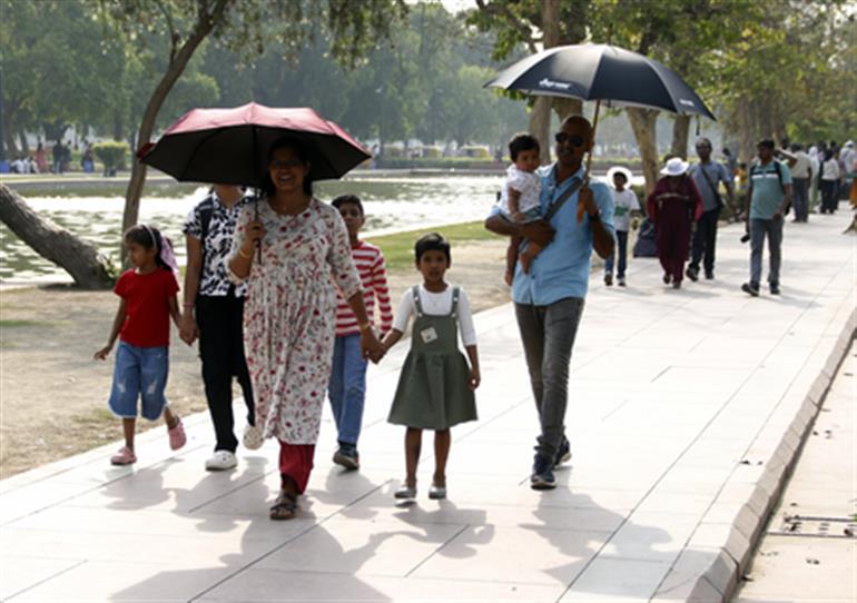 गुरुग्राम: बढ़ती गर्मी के बीच प्रशासन ने लोगों से सावधानी बरतने का आग्रह किया