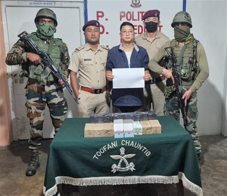 In a major haul, Assam Rifles seize drugs worth Rs 113.36 crore in Mizoram