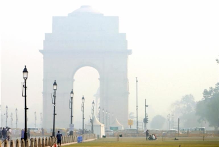Delhi's air quality improves marginally to 'very poor' category
