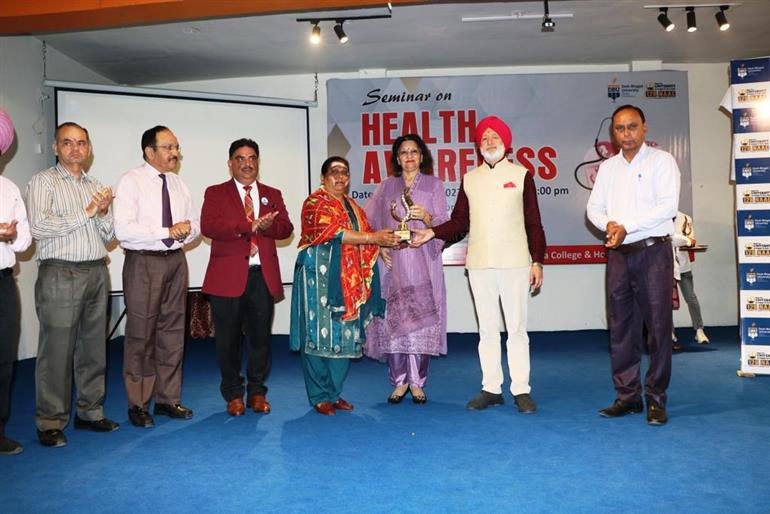 Free Health Check-up Camp and Seminar Organised on New Vikram Samvat 2080 by Desh Bhagat University