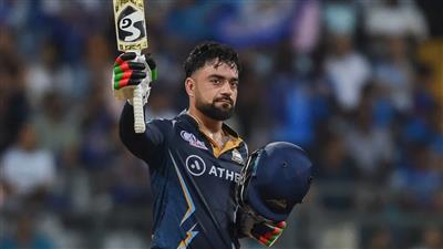 Afghanistan's Rashid Khan out of first two ODIs against Sri Lanka with a lower-back injury
