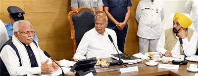 Punjab disagreed on giving share to Haryana