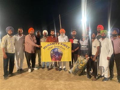 ਸ਼ਹੀਦ ਬਾਬਾ ਦੀਪ ਸਿੰਘ ਜੀ ਸਪੋਰਟਸ ਕਲੱਬ ਸਿੰਘ ਭਗਵੰਤਪੁਰ ਵਲੋਂ 7ਵਾਂ ਨਾਈਟ ਕ੍ਰਿਕਟ ਟੂਰਨਾਮੈਂਟ ਕਰਵਾਇਆ