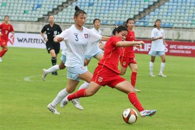 China beats Chinese Taipei in AFC U-20 Women's Asian Cup qualification