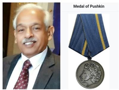 Dr. Pankaj Malviya, Professor in the department of Russian, Panjab University, Chandigarh has been nominated for the prestigious award of the
