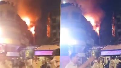 मुंबई की इमारत में लगी आग में 60 को बचाया गया, एक घायल