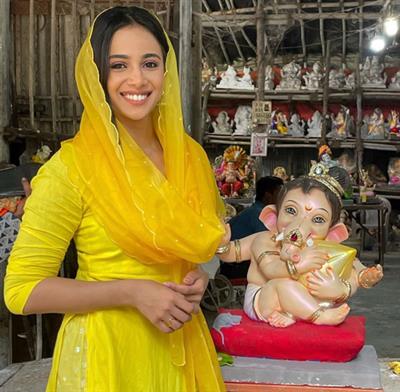 ਸਯਲੀ ਸਲੂੰਖੇ: 'ਮਹਾਰਾਸ਼ਟਰੀ ਹੋਣ ਦੇ ਨਾਤੇ, ਗਣੇਸ਼ ਚਤੁਰਥੀ ਮੇਰੇ ਦਿਲ ਦੇ ਕਰੀਬ ਹੈ'
