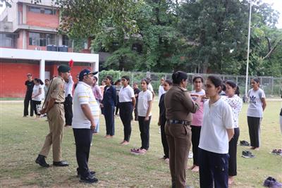 NCC Enrolment In Panjab University, Campus