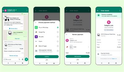 WhatsApp to let users pay businesses with credit card, other UPI apps in India