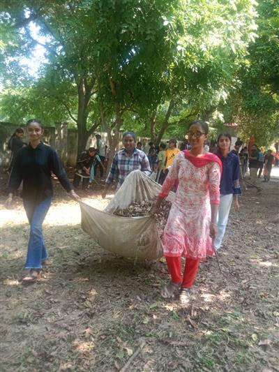 University College Chunni Kalan's N.S.S. One day camp organized by the unit