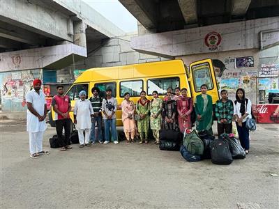Gurbachan Singh Seva Samiti Society Balh sent the third group of students for training to conduct the main course