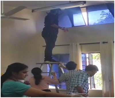 Swachh Bharat Abhiyaan in collaboration with Department of Computer Science and Applications, Panjab University, Chandigarh, organized a cleanliness drive.