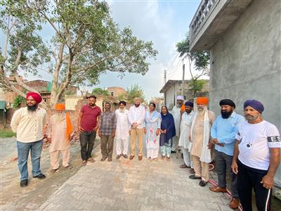 ਪਿੰਡ ਦੇ ਵਿਕਾਸ ਲਈ ਕਈ ਅਹਿਮ ਮੁੱਦਿਆਂ ਤੇ ਕੀਤੀ ਮੀਟਿੰਗ