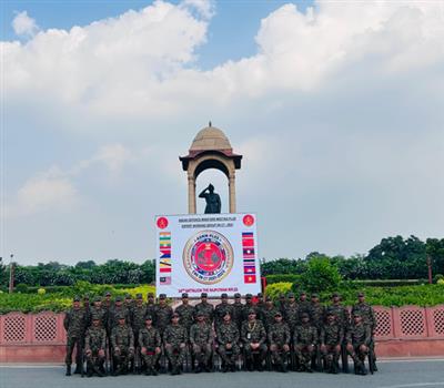 Indian Army unit leaves for Russia to take part in military drill