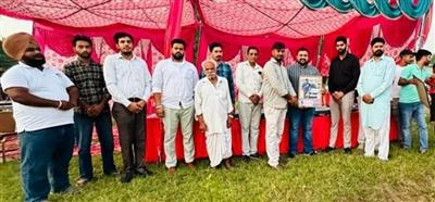 ਨੌਜਵਾਨ ਆਗੂ ਕਰਨਵੀਰ ਕਟਾਰੀਆ ਨੇ ਕ੍ਰਿਕਟ ਟੂਰਨਾਮੈਂਟ ਮੁੱਖ ਮਹਿਮਾਨ ਵਜੋਂ ਕੀਤੀ ਸ਼ਿਰਕਤ