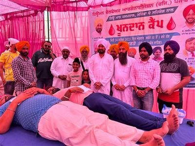 ਭੂਰੜਾ ਵਿਖੇ ਲਗਾਏ ਖੂਨਦਾਨ ਕੈਂਪ ਦੋਰਾਨ 52 ਯੂਨਿਟ ਇਕੱਤਰ