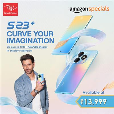 itel launches India’s 1st smartphone with 3D curved AMOLED Display under Rs 15K