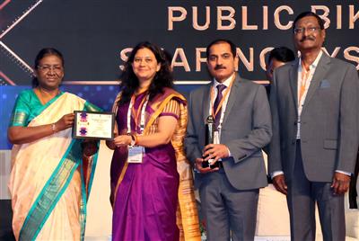Chandigarh Smart City receives Best UT National Award