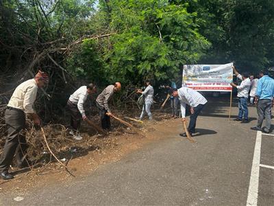 एनएचपीसी क्षेत्रीय कार्यालय चंडीगढ़ में स्वच्छता अभियान का आयोजन