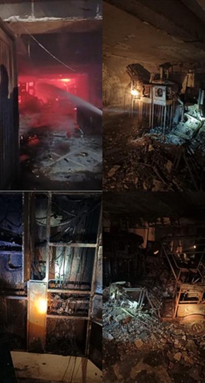 Delhi: Massive fire breaks out in girls' PG; no casualties