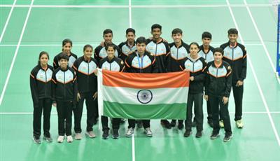 भारत बीडब्ल्यूएफ विश्व जूनियर मिश्रित टीम चैंपियनशिप के क्वार्टर फाइनल में पहुंच गया