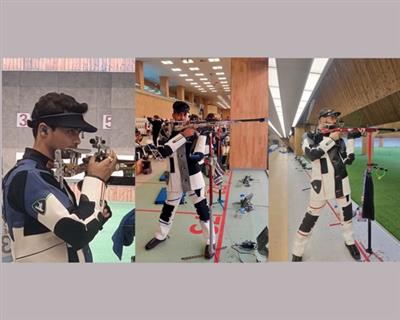 Asian Games: India win gold medal in Men's 50m Rifle 3Ps team event