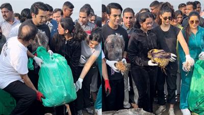 Saiyami on beach clean-up: 'Our devotion should extend to preserving beauty of our city'