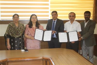 MoU signed between PU and Bisleri International