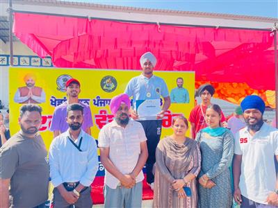 ਮੁਕੰਦਬਾਲ ਸੇਖੋਂ ਨੇ ਜ਼ਿਲ੍ਹਾ ਪੱਧਰੀ ਖੇਡਾਂ ਵਿਚੋਂ ਪਹਿਲਾ ਸਥਾਨ ਹਾਸਲ ਕੀਤਾ