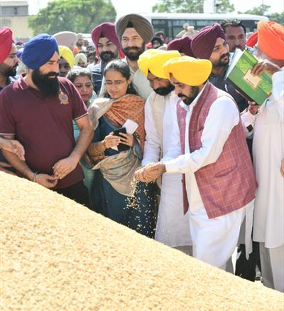 ਪੰਜਾਬ ਨੇ 182 ਲੱਖ ਮੀਟ੍ਰਿਕ ਟਨ ਝੋਨੇ ਦੀ  ਕੀਤੀ ਖਰੀਦ