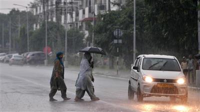 Record breaking rain in Chandigarh, damage to environment