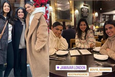 Deepika Padukone drops glimpse of her day out with BFFs in London