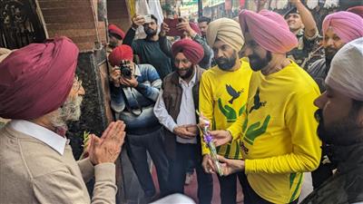 ਜ਼ਿਲਾ ਫਰੀਦਕੋਟ ਵੱਲੋਂ ਨਸ਼ਿਆਂ ਖਿਲਾਫ ਜਾਗਰੂਕਤਾ ਰੈਲੀ ਪਹੁੰਚੀ ਟਿੱਲਾ ਬਾਬਾ ਫਰੀਦ