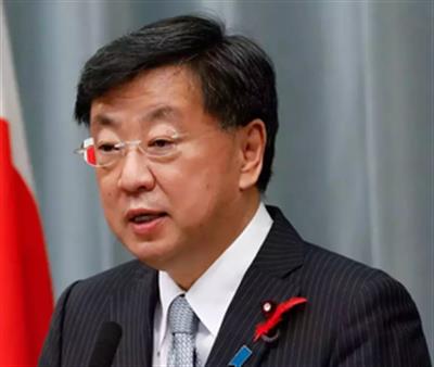 Japan: Top govt spokesman accused of concealing 10 mn yen fund
