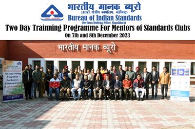 A two-day Residential Training Program for Mentors of Standard Clubs