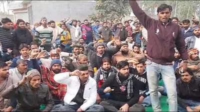 Strike of private bus operators in Haryana: Drivers sitting on indefinite strike on National Highway, raised these main demands