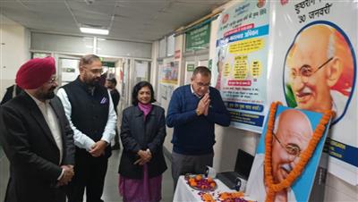  launch of “Sparsh Leprosy Awareness Campaign (SLAC)” at GMSH-16, Chandigarh.