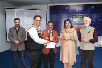 National Recruitment Summit and Excellence Awards Ceremony organized at Desh Bhagat University