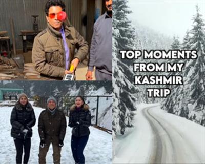 सचिन ने दुनिया को 'आओ और जम्मू-कश्मीर का अनुभव लेने' के लिए आमंत्रित किया