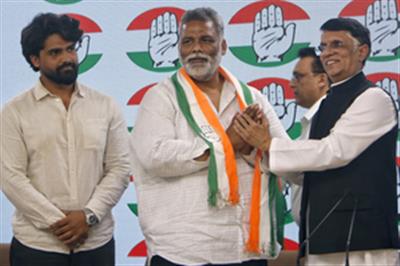 Pappu Yadav merges his party with Congress ahead of LS elections