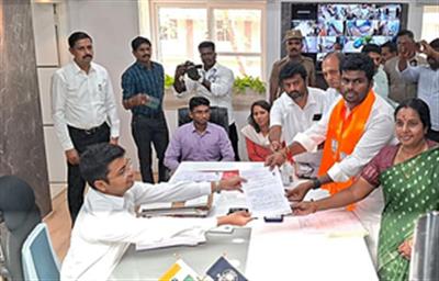 Annamalai files nomination from TN's Coimbatore LS seat