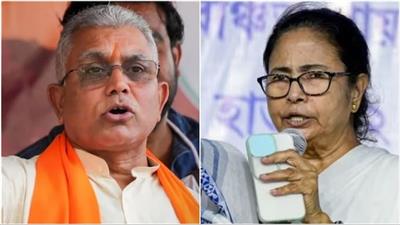 FIR registered towards BJP`s Dilip Ghosh for his comments on Mamata