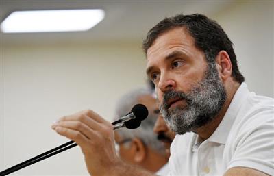 Rahul Gandhi spoke on income tax notice; A target on the government