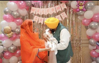 Message of CM Mann to the people as he welcomed his daughter Niamat Kaur Mann to CMR