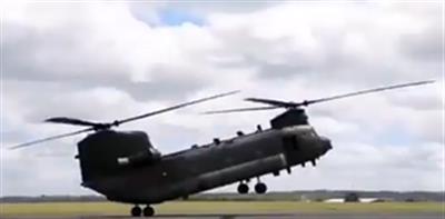 IAF carries out emergency trial landing of Chinook helicopters on NH-44 in Kashmir