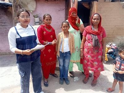 Sri Guru Granth Sahib World University Research on problems of Slum residents