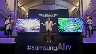 Samsung launches new range of AI TVs in India