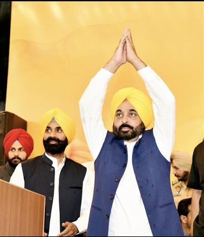 Chief Minister Mann in Fatehgarh Sahib: Regardless how long and dark the night is