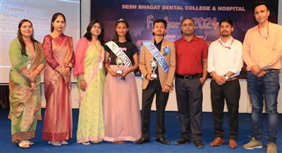 Desh Bhagat Dental College and Hospital Hosts Spectacular Fresher's Halloween Party